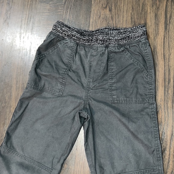 Boys Jumping Bean Pull-On Twill Jogger size 7 in Grey - Picture 3 of 6